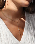 Sunset Opal Lariat