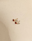Red Garnet Studs