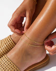 Narrow Links Anklet