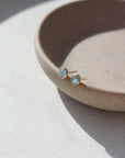 Aquamarine Studs
