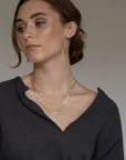 Herringbone Chain - Token Jewelry - jewelry store near me - Eau Claire jewelry store - minimalist jewelry - sterling silver chains - 14k gold filled chains - everyday jewelry - women's necklaces