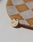 Rainbow Disc Charm