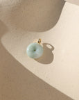 Jade Donut Charm