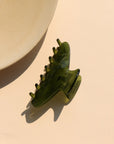 Jade Green Hair Claw Clips