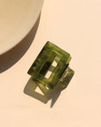 Jade Green Hair Claw Clips