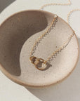 14k Solid Gold Unity Necklace