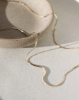 Skinny Herringbone Chain