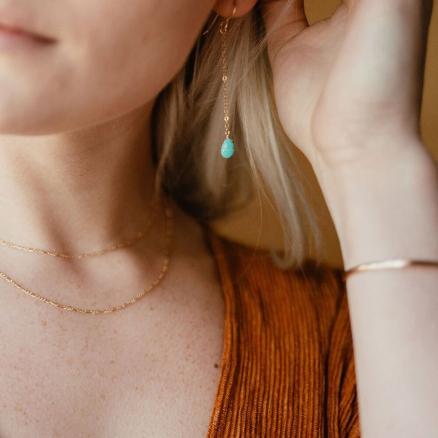 amelie chain - Token jewelry - handmade jewelry - local jewelry store - jewelry store near me - 14k gold filled jewelry - sterling silver jewelry  Edit alt text