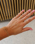 La Mer ring - Token Jewelry La Mer Ring- Token Jewelry, Handmade in Eau Claire Wisconsin, a beautiful chain ring available in 14k gold fill or sterling silver.