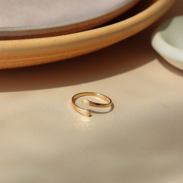 Textured Wrap Ring - Token Jewelry