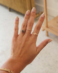 meridian fidget ring, gold fidget ring, minimal ring, handmade ring, token jewelry