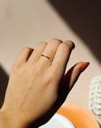 Minimal Ring - Token Jewelry.  Sterling Silver or 14k Gold Fill. Token Jewelry, handmade, hypoallergenic and waterproof.