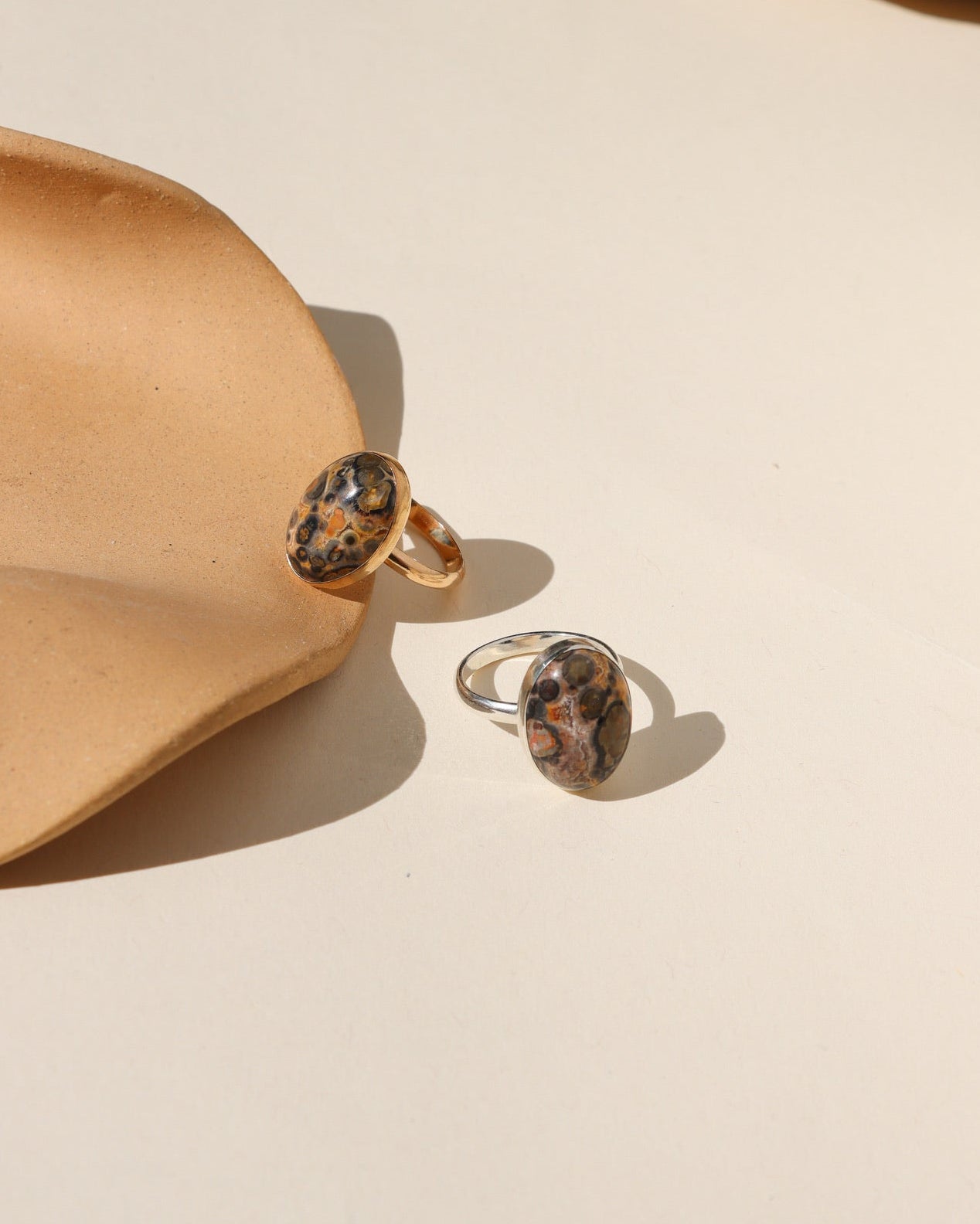 Leopard Jasper Ring