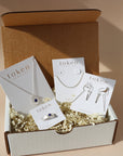 Token Jewelry large mystery box featuring sterling silver 