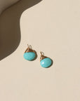 Turquoise Hoops