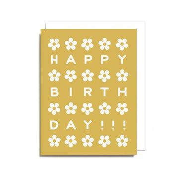 Worthwhile Paper - Birthday Daisies Card