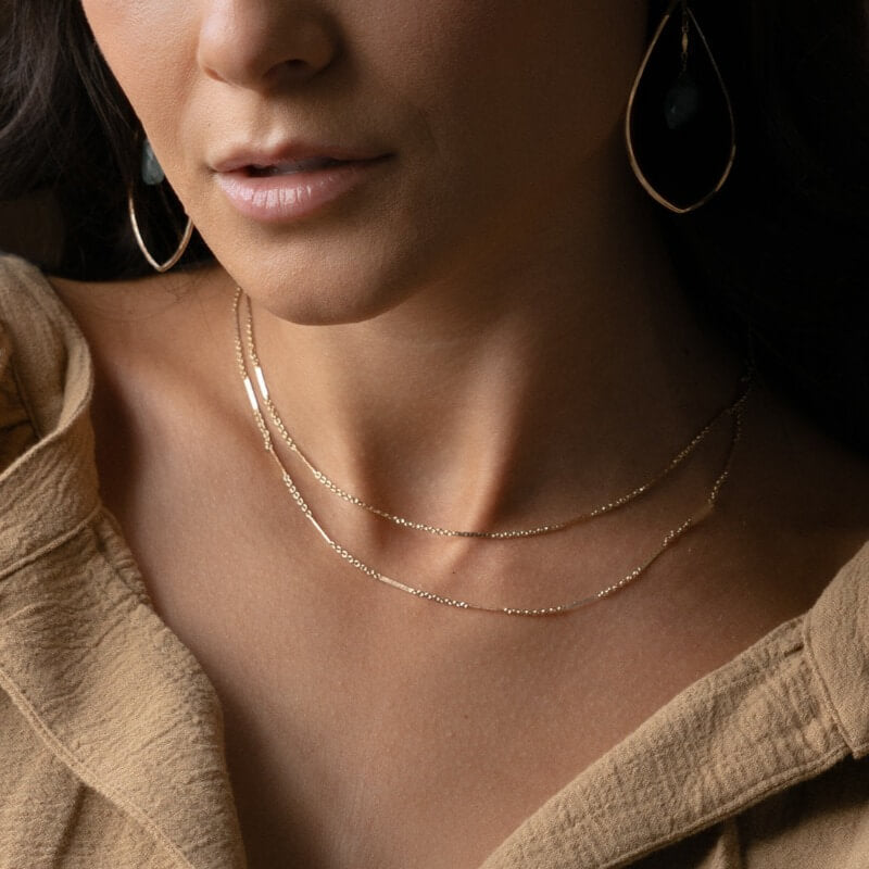 Sailor Chain - Token Jewelry Sterling Silver or 14k Gold Fill. Token Jewelry, handmade, hypoallergenic and waterproof.