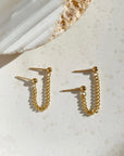 La Mer Double Studs - Token Jewelry La Mer Double Studs - Token Jewelry, Handmade in Eau Claire Wisconsin, minimalist earrings available in 14k gold fill or sterling silver.