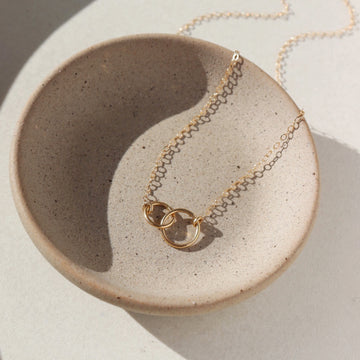 Unity Necklace in 14k Gold