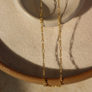 amelie chain - Token jewelry - handmade jewelry - local jewelry store - jewelry store near me - 14k gold filled jewelry - sterling silver jewelry  Edit alt text