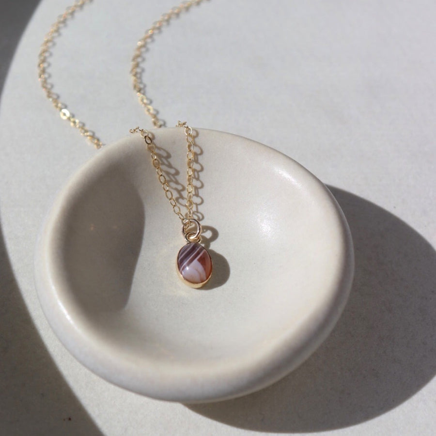 Agate Necklace - Token Jewelry