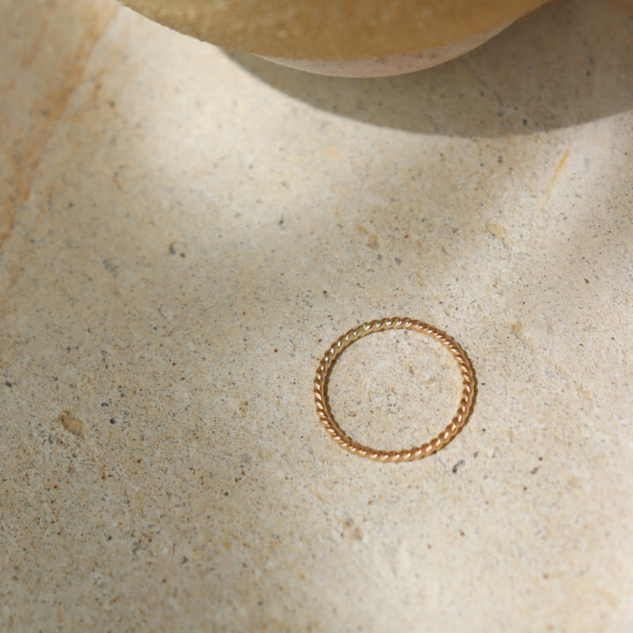 Spiral Midi Ring