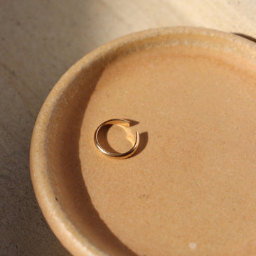 Simple Ear Cuff - Token Jewelry - 14k gold filled ear cuff - waterproof - hypoallergenic - handmade - Eau Claire Wisconsin - ear cuff