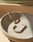 14k gold fill Jade Earrings - Token Jewelry