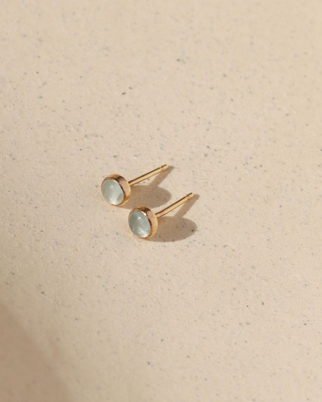 Aquamarine Studs