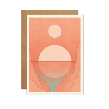Canyons Print Card