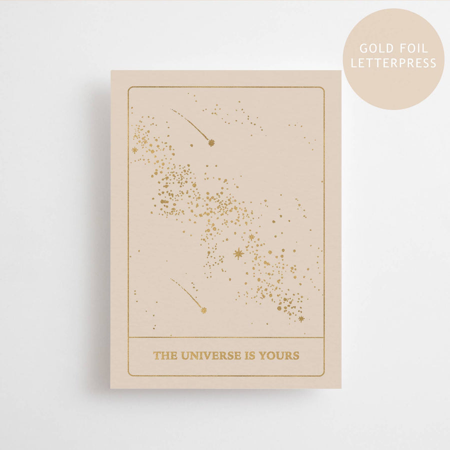 The Universe is Yours Postcard