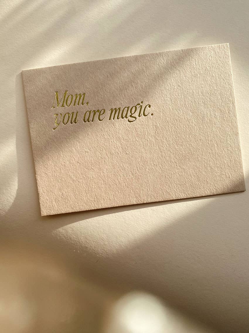 Mom, You Are Magic Postcard