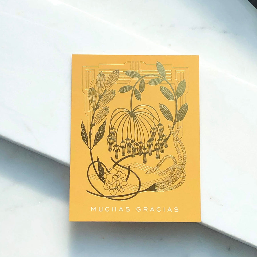 Muchas Gracias Card - Token Jewelry 